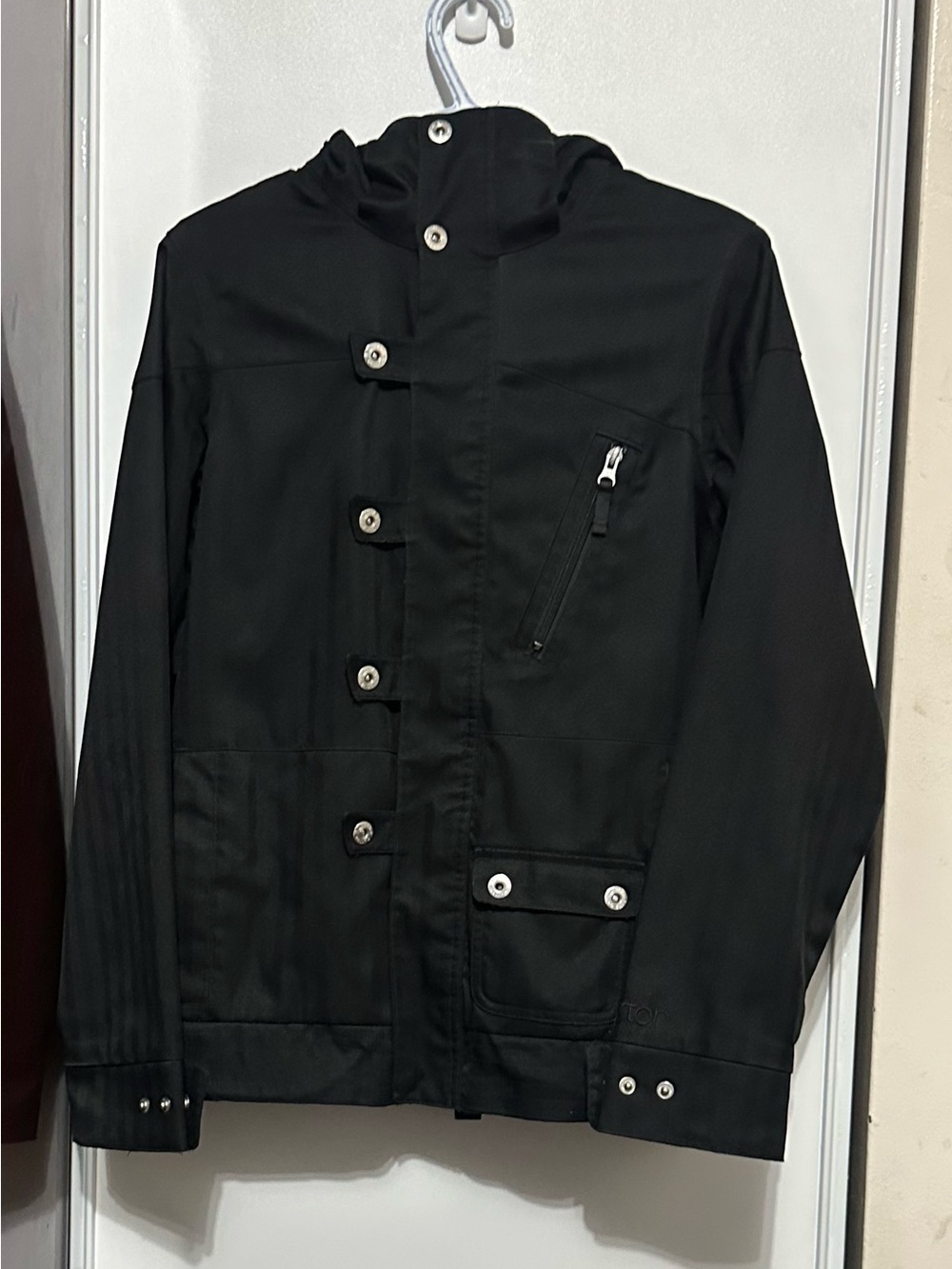 Burton dryride snowboard jacket Black Hooded  Jacket